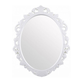 Зеркало в рамке  "Ажур" (белый)