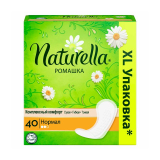 Ежедневные прокладки "NATURELLA" Ромашка Нормал 40 шт