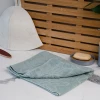 Полотенце махровое жаккард ЛИСТИКИ 50*90 пл.430 гр/м2 (цв.3205)
