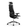 Кресло МЕТТА Y 3DE B2-5D - Mesh(YM93) /Kc00/Nc00/D04P/H2cL-3D(MSS3.2Al/M26.B32.G25.W03) (Черный)