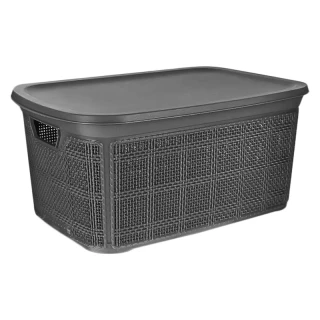 AK 600-B104 Корзина с крышкой 5 л dark grey